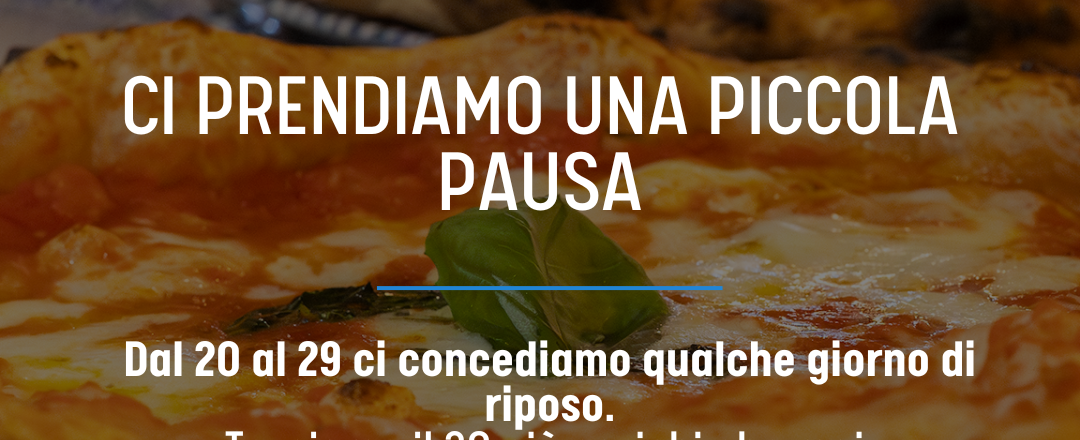 Chiusura per ferie