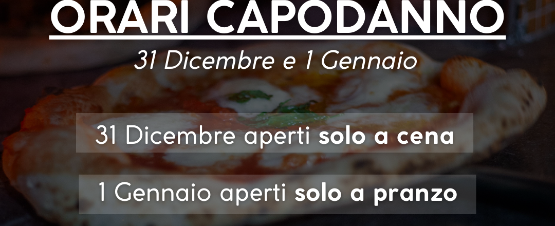 Orari Capodanno