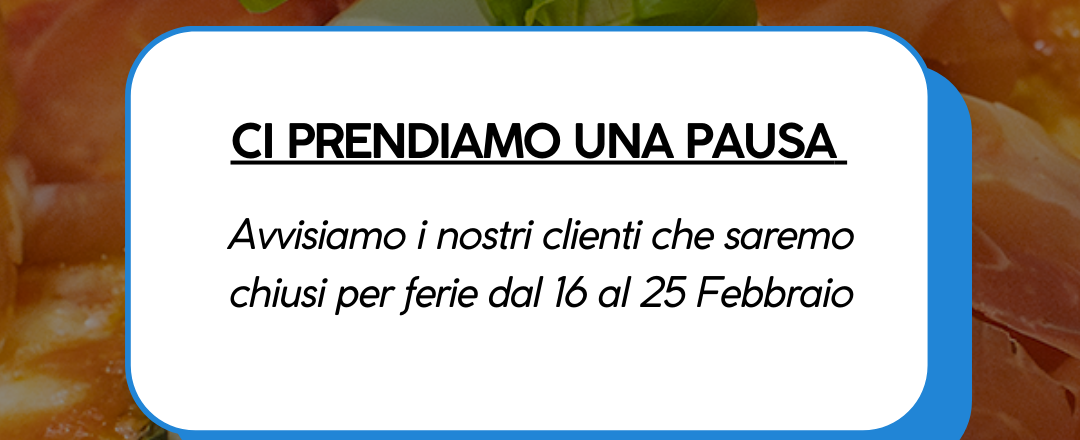 Chiusura Ferie