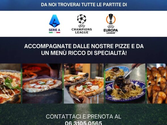 Da oggi anche le partite di calcio!