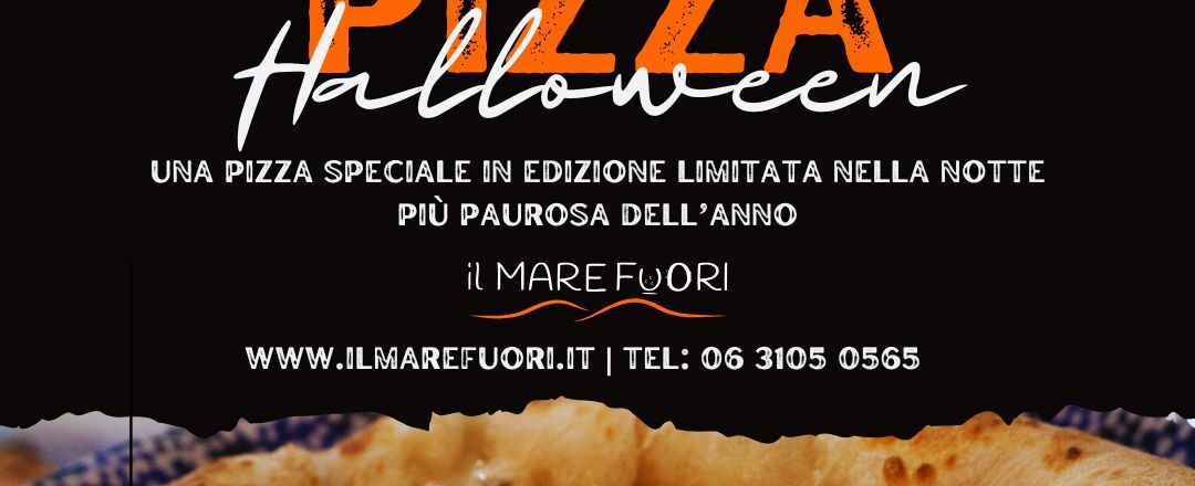 Pizza speciale la notte di Halloween!